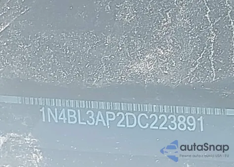 2013 Nissan Altima 3.5 Sl z USA, uszkodzony, nr VIN 1N4BL3AP2DC223891